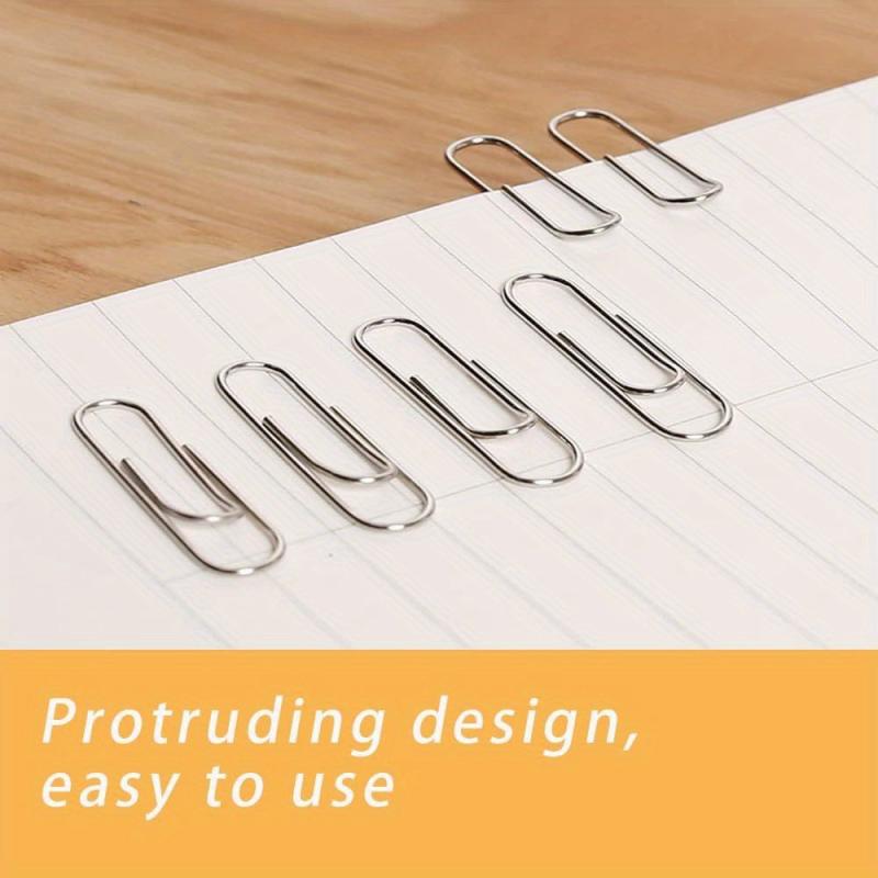 800 Paper Clips Assorted Sizes in 10 Boxes