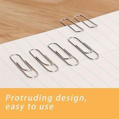 800 Paper Clips Assorted Sizes in 10 Boxes