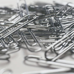 800 Paper Clips Assorted Sizes in 10 Boxes