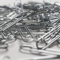 800 Paper Clips Assorted Sizes in 10 Boxes
