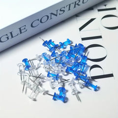 100pcs Push Pins Thumb Tacks for Bulletin Board Office Craft Projects