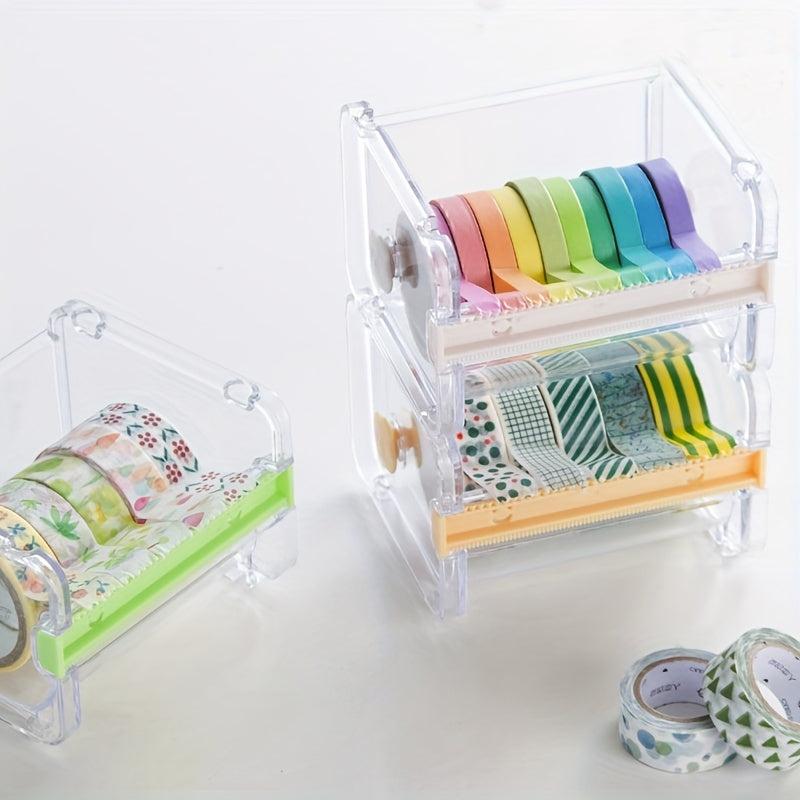 Paper Tape Cutter Office Transparent Tape Holder
