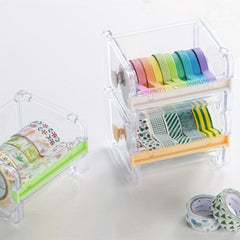Paper Tape Cutter Office Transparent Tape Holder