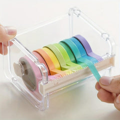 Paper Tape Cutter Office Transparent Tape Holder
