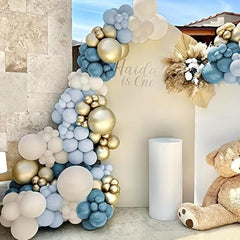 167pcs Morandi Golden Balloon Arch Garland for Party Decorations
