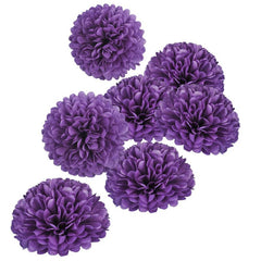 10pcs Tissue Pom Poms DIY Tissue Paper Flowers Party Decor
