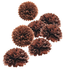 10pcs Tissue Pom Poms DIY Tissue Paper Flowers Party Decor