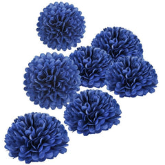 10pcs Tissue Pom Poms DIY Tissue Paper Flowers Party Decor