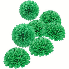 10pcs Tissue Pom Poms DIY Tissue Paper Flowers Party Decor