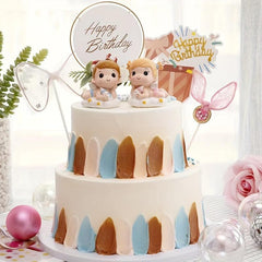 1pc Cartoon Character Cake Decoration for Birthday Party Supplies