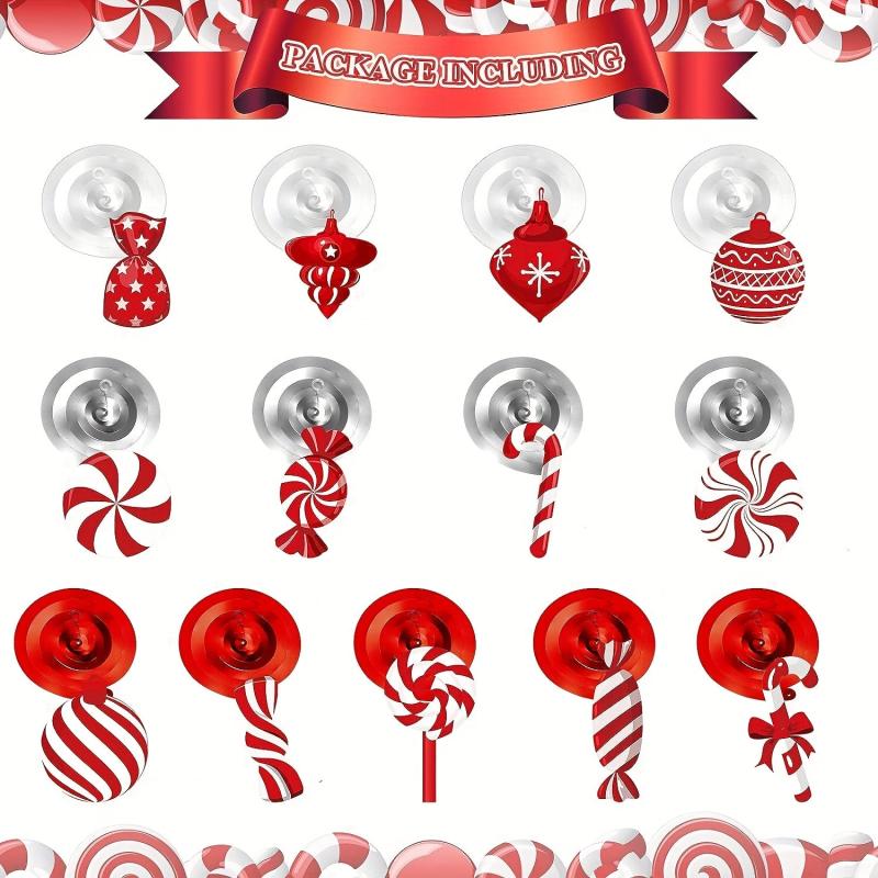 Xmas Peppermint Candy Hanging Decorations