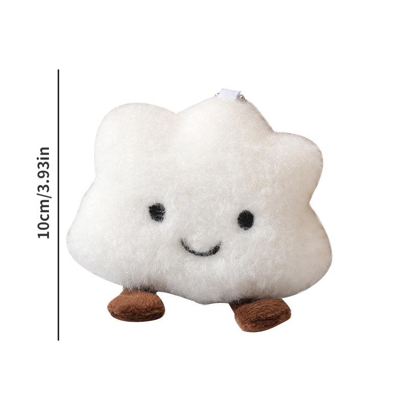 Cloud Plush Toy Pendant Mini Doll Clothing Accessories Bag Hanging Ornaments