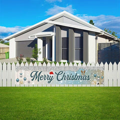 Christmas Yard Banner 49.78 X299.72 Cm