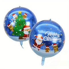 1pc 55 Christmas 4D Balloon Merry Christmas Foil Balloon Xmas Decor Gift