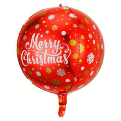 1pc 55 Christmas 4D Balloon Merry Christmas Foil Balloon Xmas Decor Gift