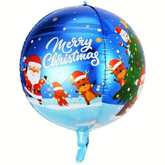 1pc 55 Christmas 4D Balloon Merry Christmas Foil Balloon Xmas Decor Gift