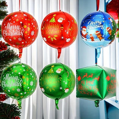 1pc 55 Christmas 4D Balloon Merry Christmas Foil Balloon Xmas Decor Gift