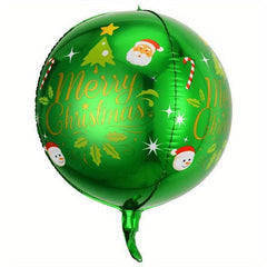 1pc 55 Christmas 4D Balloon Merry Christmas Foil Balloon Xmas Decor Gift