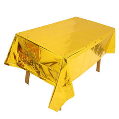 Multicolor Aluminum Foil Tablecloth 137x183cm
