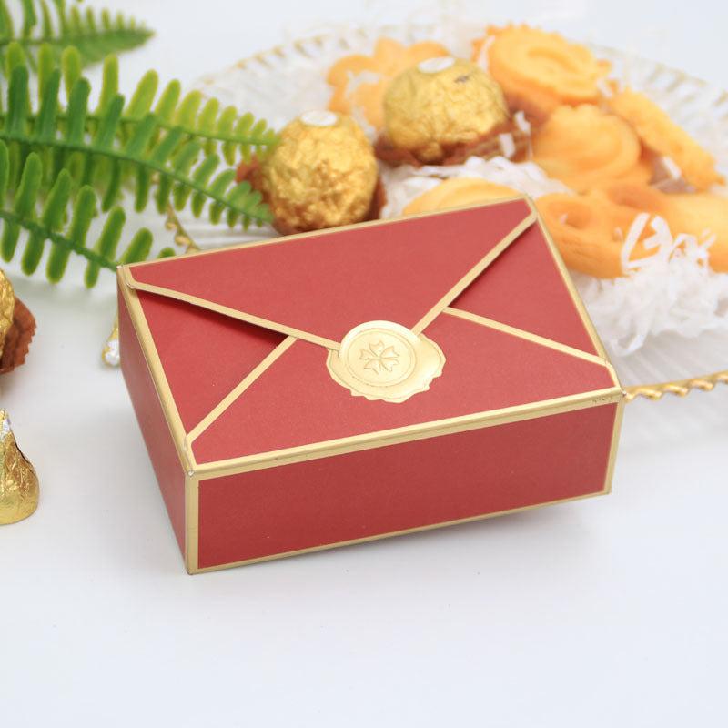 20pcs Envelope Shape Gift Boxes for Wedding Favor Candy Box DIY Birthday Party