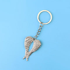 Angel's Wing Key Chain Pendant Car Pendant Small Gift Alloy Key Chain