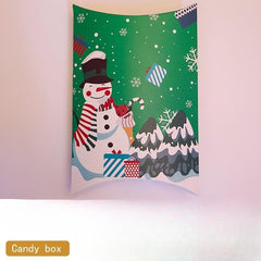 Festive Christmas Ghost Candy Pillow Box for Parties