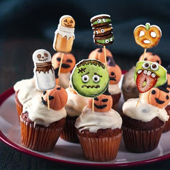 Halloween Ghost Gnome Decoration Set - Party Supplies