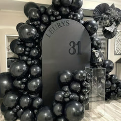 200pcs 5 Inch 12 Latex Balloons Birthday Halloween Graduation Party Decor
