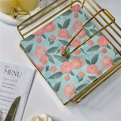20pcs Vintage Wild Flower Printed Napkins for Wedding Tea Party