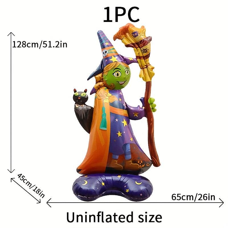 Halloween Witch Base Balloon Decoration for Party Scenes