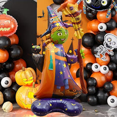 Halloween Witch Base Balloon Decoration for Party Scenes