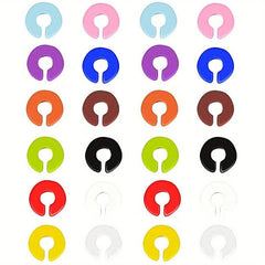 24pcs Wine Glass Markers Silicone Drink Marker for Party Bar