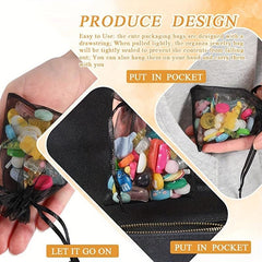 100pcs Organza Drawstring Bag Holiday Goody Bags
