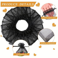 100pcs Organza Drawstring Bag Holiday Goody Bags