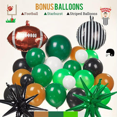 Boho Bear Baby Shower Balloon Garland Kit - Brown Tan Balloons