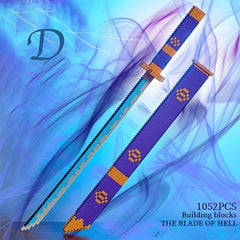 1pc Sword Building Block Toy For Teenagers