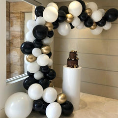 Golden Balloon Garland Arch Kit 4.88m Graduation Birthday Wedding Party