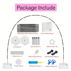 Balloon Arch Kit with Water Fillable Bases
