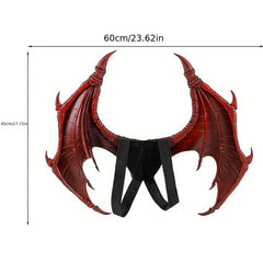 Halloween Carnival Children Devil Cosplay Dragon Wings for Party Decor