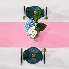 10 Pack Pink Satin Table Runner 30 48 X 274 32 Cm Long Wedding