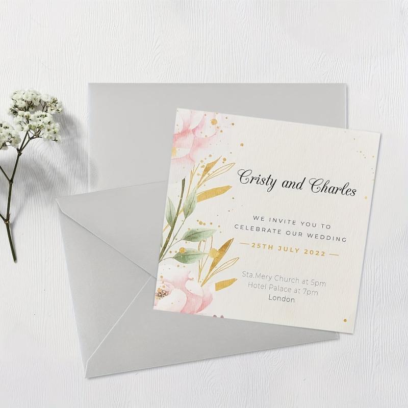 100 Packs 5x7 Envelopes A7 Invitation Envelopes V Flag 5 3 X 7 28