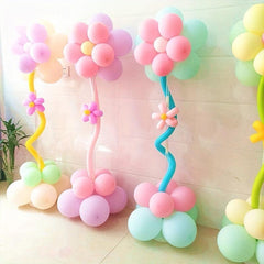 Adjustable Balloon Stand Kit Clear Reusable Holder