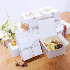 12pcs Gift Boxes Paper Gift Boxes With Lids For Wedding Birthday Party