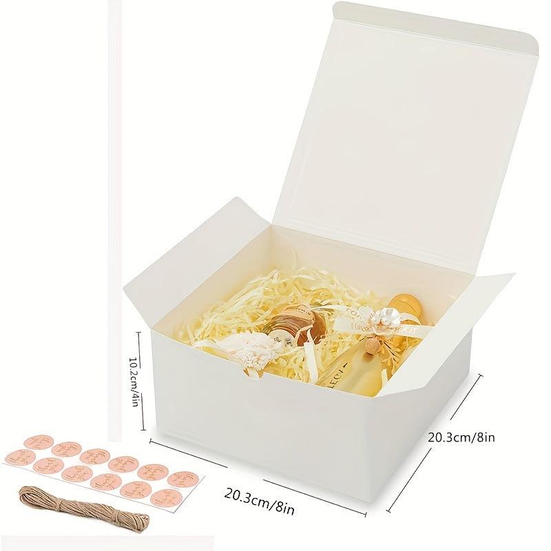 12pcs Gift Boxes Paper Gift Boxes With Lids For Wedding Birthday Party