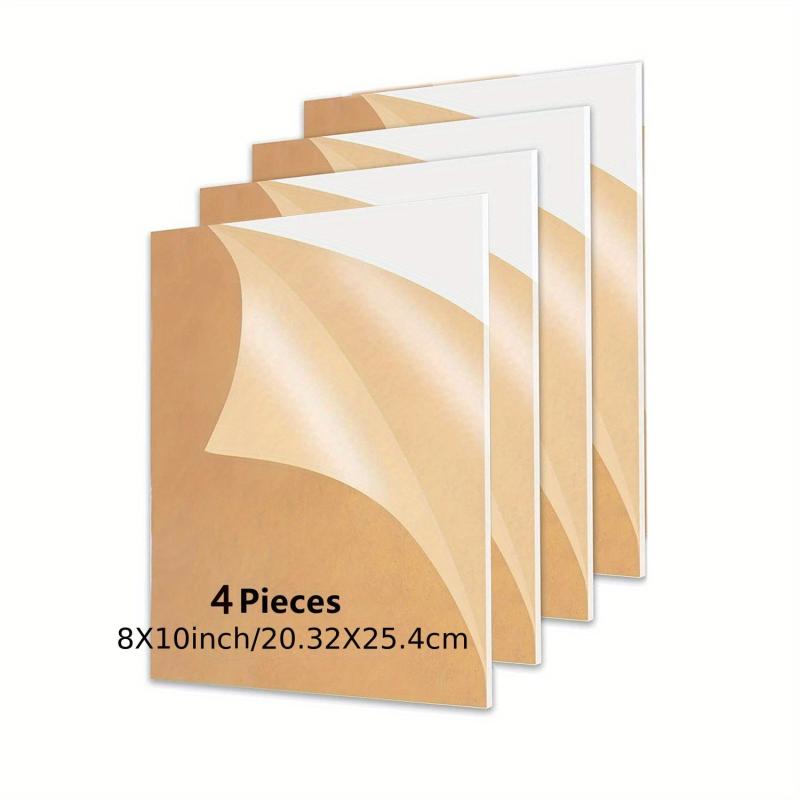 6pcs Square Panel Clear Acrylic Sheet Crafting DIY Wedding Sign Display