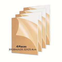 6pcs Square Panel Clear Acrylic Sheet Crafting DIY Wedding Sign Display