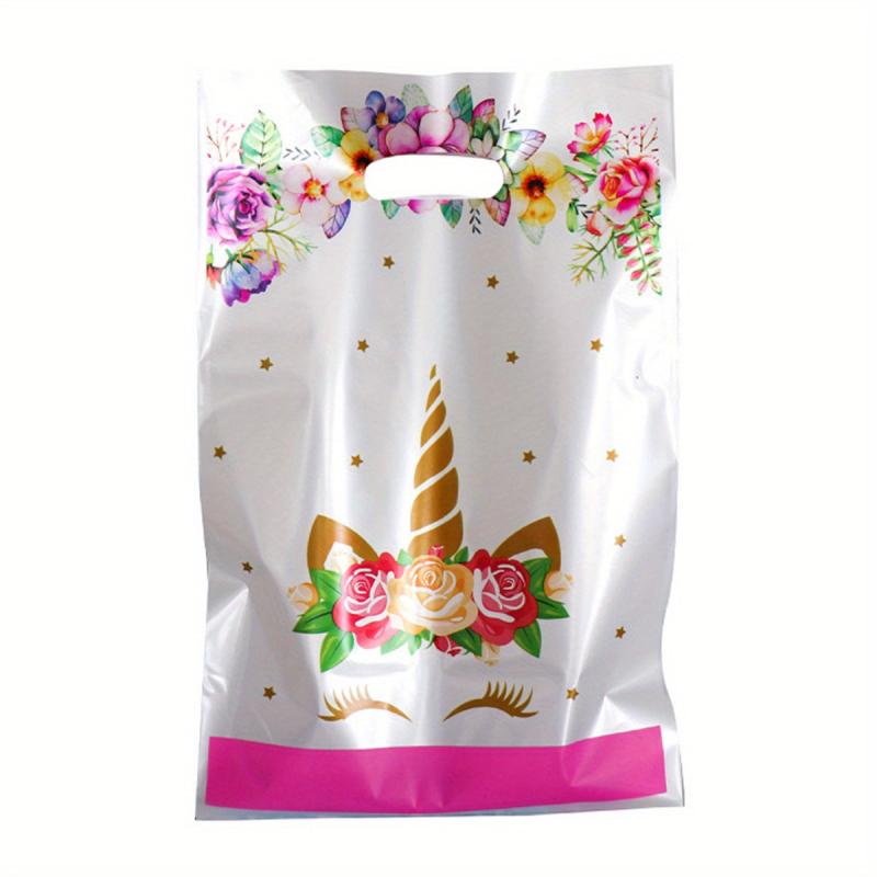 10pcs Football Pearlescent Film Gift Bags, Party Favor Candy Bags