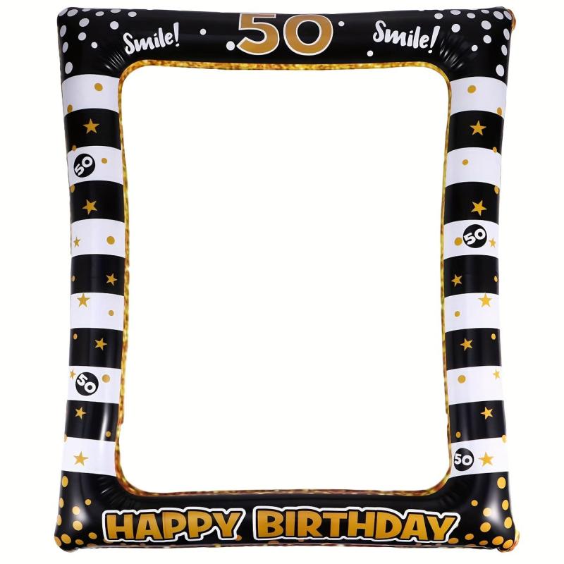 Adult Birthday Photo Booth Props 18th 30th 40th 50th 60th Funny Selfie