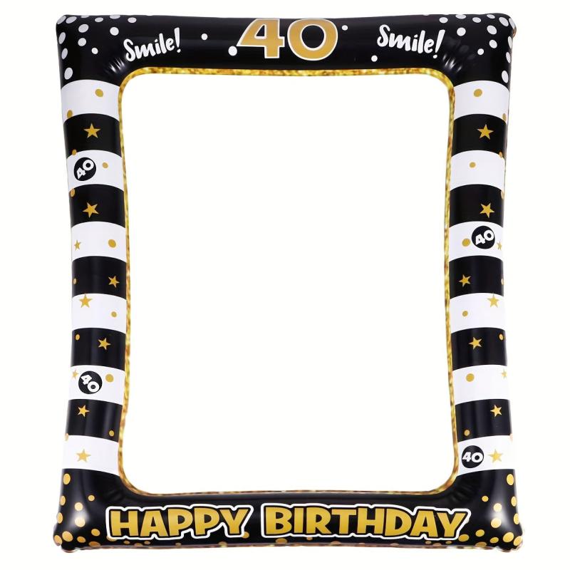 Adult Birthday Photo Booth Props 18th 30th 40th 50th 60th Funny Selfie