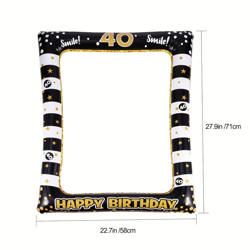 Adult Birthday Photo Booth Props 18th 30th 40th 50th 60th Funny Selfie